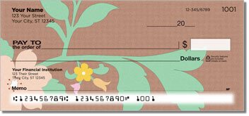 In Full Bloom 2 Personalized Checks
