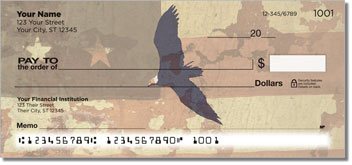 Patriotic Eagle Checks