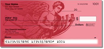 Classic Angel Personalized Checks