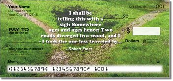 Scenic Poetry Personalized Checks