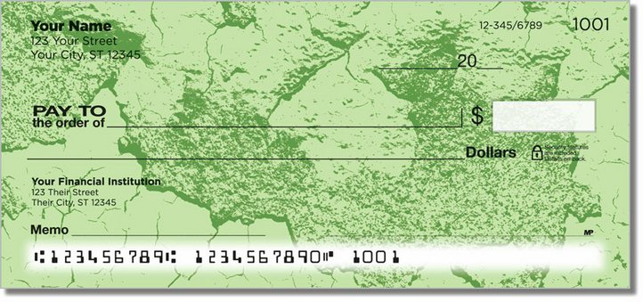 Cracked Paint Personal Checks