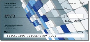 3D Blocks Personalized Checks