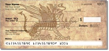 Chinese Dragon Personalized Checks