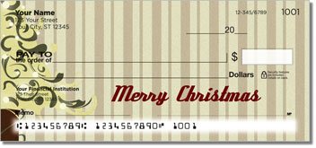 Christmas Tree Personalized Checks