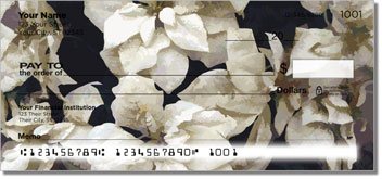 Poinsettia Personalized Checks
