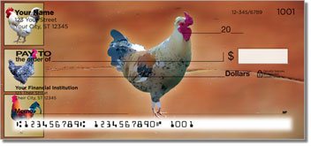 Rooster Personalized Checks