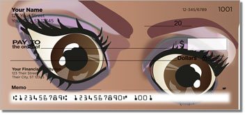 Luscious Lashes Personalized Checks
