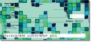 Mosaic Tile Personalized Checks