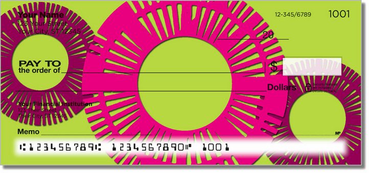 Cut Circle Personal Checks
