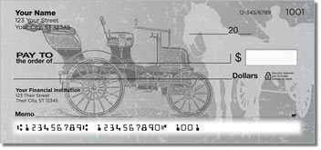Antique Automobile Personalized Checks