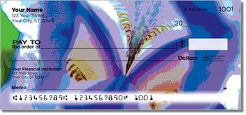 Flower Close Up Personalized Checks