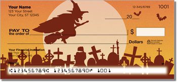 Halloween Witch Personalized Checks