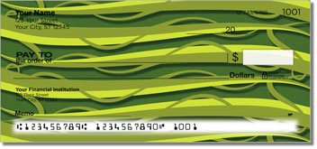 Green Vine Personalized Checks