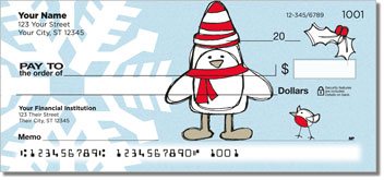 Christmas Doodle Personalized Checks