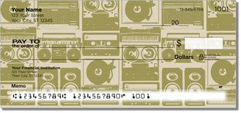 Vintage Music Personalized Checks