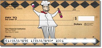 Whimsical Chef Personalized Checks