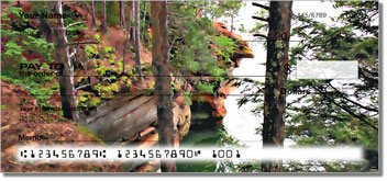 Sea Cave Personalized Checks