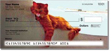 Cat Nap Personalized Checks
