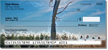 Tree Light Personalized Checks