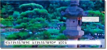 Midnight Garden Personalized Checks