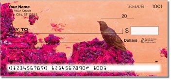 Sitting Crow Personalized Checks