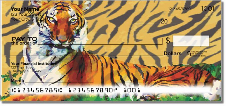 Tiger Personal Checks