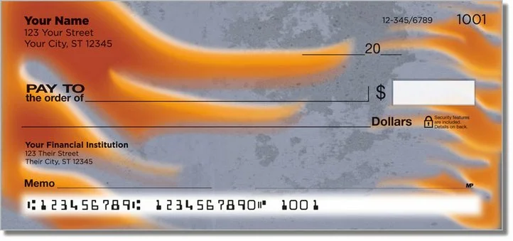 Pyromaniac Personal Checks