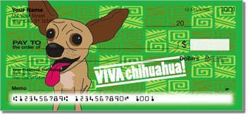 Chihuahua Personalized Checks