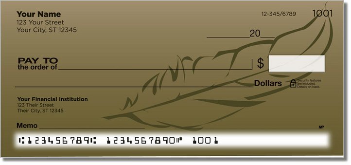 Feather Personal Checks