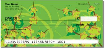 Gardenia Personalized Checks