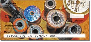 Antique Spool Checks