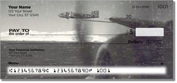 Vintage WWII Aircraft Personalized Checks