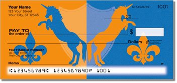 Proud Unicorn Personalized Checks