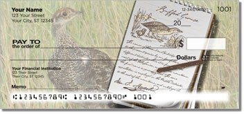 Audubon Sketch Personalized Checks