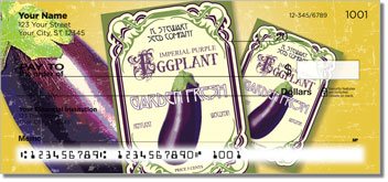Vintage Seed Packet Personalized Checks