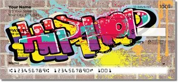 Urban Graffiti Personalized Checks