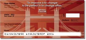 Winston Churchill Personalized Checks