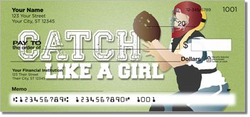 Softball Personalized Checks