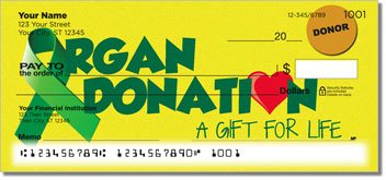 Organ Donation 2 Personalized Checks