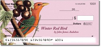 Audubon Bird Personalized Checks
