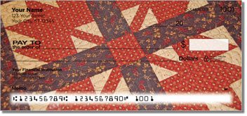 Quilted Love Personalized Checks