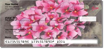 Floral Series 5 Personalized Checks