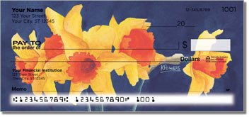 Floral Series 7 Personalized Checks
