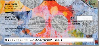 Paper Circle Personalized Checks