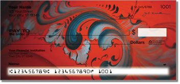Rosemaling 2 Personalized Checks