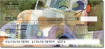 Checkerboard and Rust Personalized Checks