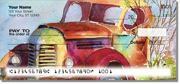Rusty Truck Personalized Checks