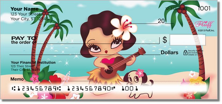 Hula Lulu Personal Checks