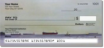 Watercolor Seascape Checks