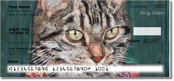 Shahmiri Cats Personalized Checks